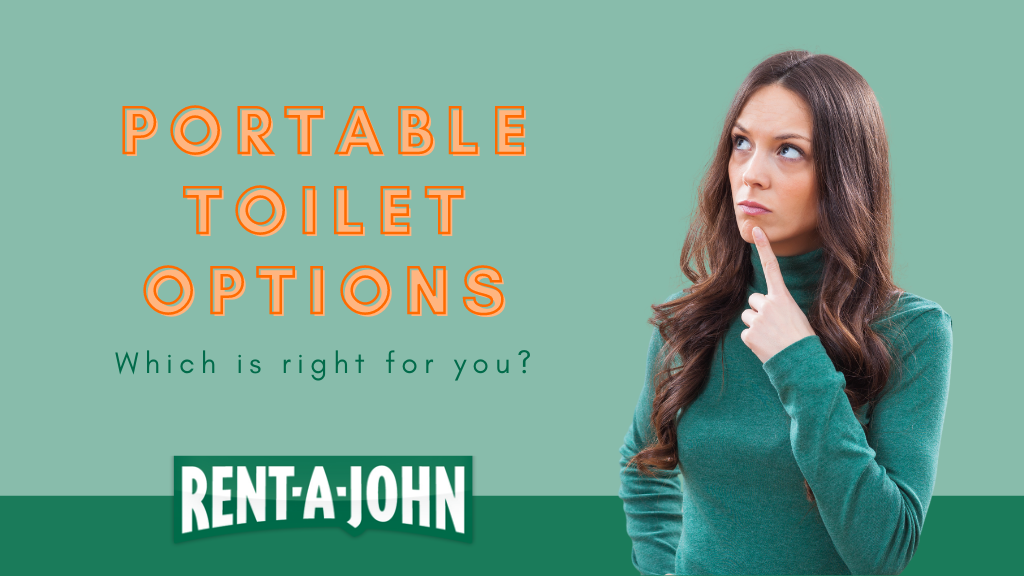 Portable toilet options which is right for you Rent A John portable toilet rental Wilmington North Carolina