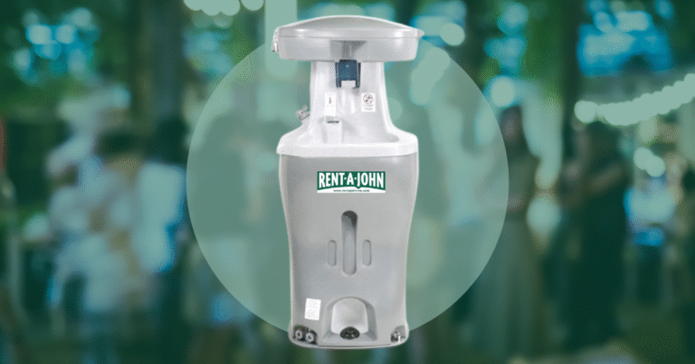 portable sanitation for summer events handwash stations hand sanitizer stations rent-a-john event rentals wilmington nc