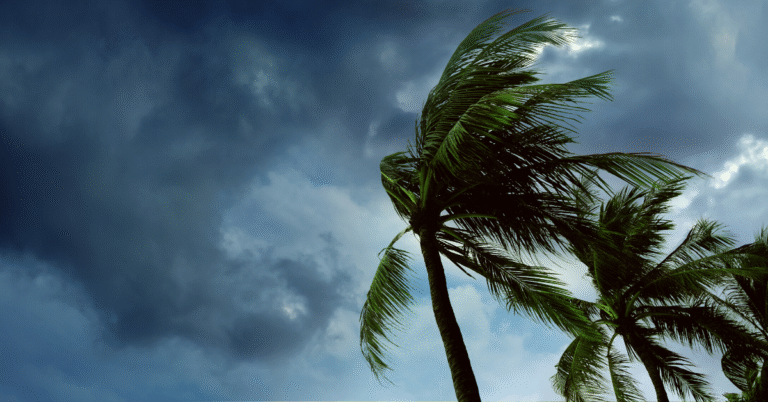 Hurricane season storms secure rental portable toilet in Wilmington NC Rent a John portable restrooms