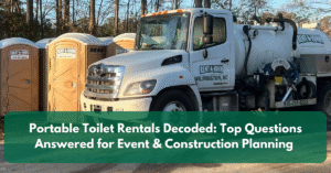 questions about portable toilets.